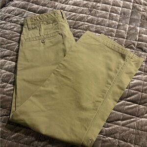 Volcom Men’s Casual Pants Size 28 | Olive Green Chinos